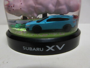 *SUBARU Subaru * "снежный шар" XV * бледно-голубой * красный Capsule * новый товар * не использовался * нестандартный стоимость доставки 350 иен *