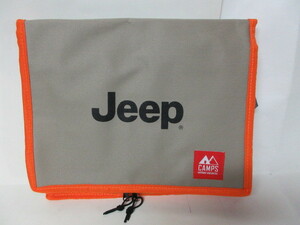 ★超レア　稀少★Jeep ジープ　保冷温レジャーバッグ★大容量ファミリーサイズ★オレンジ・グレー★新品・未使用品★６０サイズ★