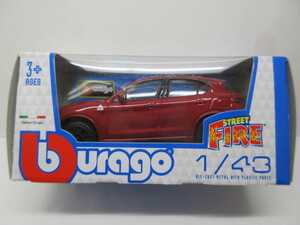 * last * super-rare rare *ALFA ROMEO* Alpha Romeo STELVIO stereo ru vi o minicar *buragoblago company manufactured * red * new goods * unused goods *1/43*