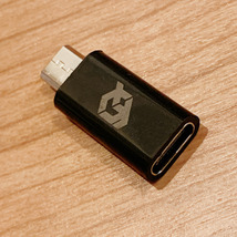 USB Type C ケーブル → マイクロ USB に変換する アダプター ｘ3 【ブラック】_画像6