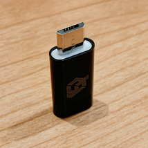 USB Type C ケーブル → マイクロ USB に変換する アダプター ｘ3 【ブラック】_画像5