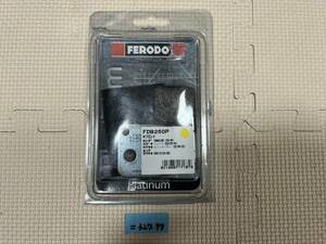 CRM50/80 エリミネーター250 ジェベル200 KSR110(リア) フェロード製　ブレーキパット　新品(=327.77)