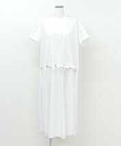 sacai ワンピース ドレス 1 ホワイト ポリエステルコットン ’18年商品 3613_画像2