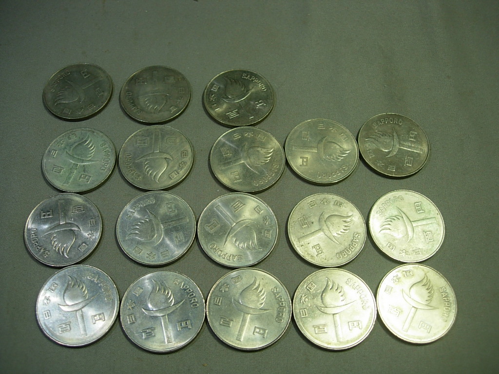 ヤフオク! -札幌オリンピック 記念硬貨の中古品・新品・未使用品一覧