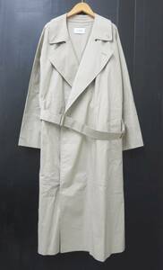 CIOTA シオタ COLM-106M TYPEWRITER TIELOCKEN COAT タイロッケンコート　未使用美品