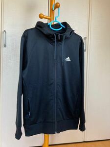 adidas Adidas * Zip up Parker black size O outer jumper 