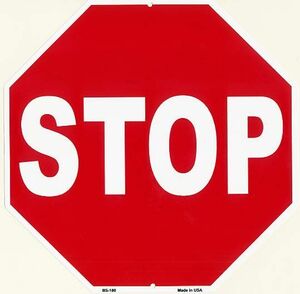 STOP ストップ アメリカの道路標識 アメリカンブリキ看板 アメリカ 雑貨 アメリカン雑貨