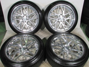 ☆WORK■GNOSIS■CVX■ワークグノーシスCVX■ブラッシュド■245/45R20■114.3-5H(F)9.5J/+37(R)9.5J/+23■ブリヂストン■TURANZA■T005 RFT