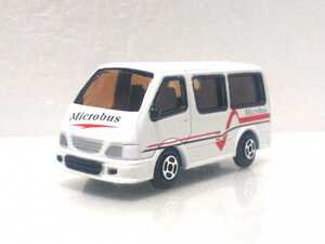 稀少 3インチ トヨタ ハイエース メーカー不明 約1/64 マイクロバス Toyota Hiace Microbus 100系