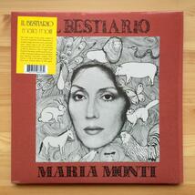 Maria Monti　Il Bestiario　2017年初回プレス　500枚限定・冊子付き　イタリア盤　Holidays Records　HOL105　Alvin Curran　Steve Lacy_画像1