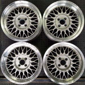 管理番号：W3-31【4本価額】【16×6.5J 4x100 ET+38 ハブ56】BBS RG041・コンパクトカー等・店頭直接引取・購入・下取可能