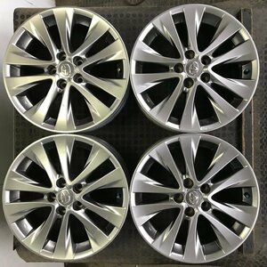 管理番号：Ｗ3-159【4本価額】【18×7.5J 5x114.3 ET+45 ハブ60】トヨタ純正・アルファード・ヴェルファイア等・直接引取可能