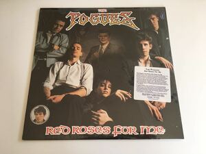 【未開封シュリンク】The Pogues / Red Roses For Me LP ENIGMA US ST-73225 84年1st,ハイプステッカーあり,状態良好美品