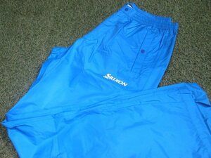 GK Suzuka * new goods prompt decision 740 [LL] Srixon * rain pants *SMR9002S* light blue * rainwear * high performance * rain measures * super-discount * recommended!