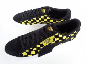 11002■新品 デッド PUMA CHINATOWN MARKET プーマ チャイナタウン マーケット 黒 黄 阪神 タイガース ブロック チェック 28 cm 370133-01