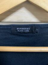 ［BURBERRY BLACK LABEL］ バーバリー　ブラックレーベル　長袖　黒色　2サイズ_画像2