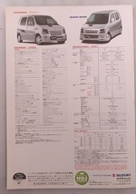 ワゴンR RR　(GF-MC21S)　車体カタログ　99.4　WAGON R RR　古本・即決・送料無料　管理№ 4468O_画像8