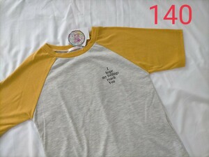 未使用タグ付　女の子　半袖Tシャツ【140】 トップス　ガール　 しまむら　夏服