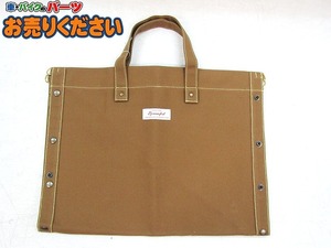 *② unused spoon full * SPM00056.. fire tote bag Solo #56 beige Solo camp outdoor .. fire . manner 