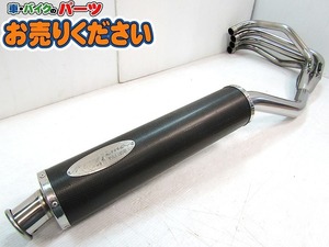 ●中古現状 ノジマ ★ カワサキ ゼファー400 ステンレス カーボン フルエキゾースト マフラー フルエキマフラー ZEPHYR400