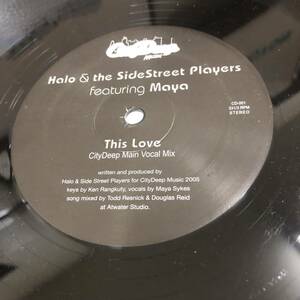 Halo & The Sidestreet Players Featuring Maya - This Love　(used)