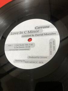 Cerrone Love In C Minor Remixed By David Morales　(used)