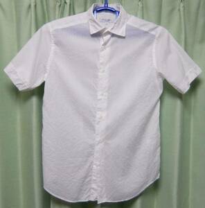 yunaitedo Arrows Blue Label short sleeves shirt M made in Japan UNITED ARROWS used 