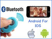 アンドロイド iPhone Bluetooth シャッターリモコン カラー選択可 送料120円(自撮り 撮影 カメラ スマホリモコン ipad タブレット)_画像2