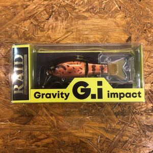 レイドジャパン G.i グラビディ インパクト フロッグマン RAID JAPAN Gravity impact GI008 FROGMAN
