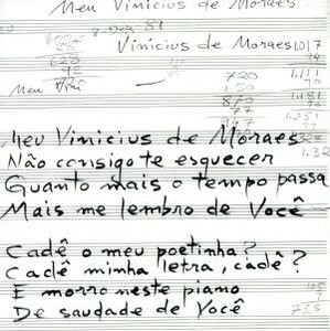 Ｔｏｍ Ｃａｎｔａ Ｖｉｎｉｃｉｕｓ （ジョビン，ヴィニシウスを歌う） アントニオカルロスジョビン （ｖｏ） ジャキスモレレンバ
