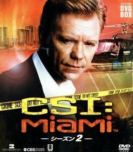 ＣＳＩ：マイアミ　コンパクト　ＤＶＤ－ＢＯＸ　シーズン２／デヴィッド・カルーソ,エミリー・プロクター,ロリー・コクレイン