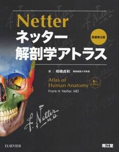 ネッター解剖学アトラス　原書第６版／Ｆｒａｎｋ　Ｈ．Ｎｅｔｔｅｒ(著者),相磯貞和(訳者)