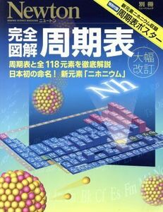 完全図解　周期表 周期表と全１１８元素を徹底解説　日本初の命名！新元素「ニホニウム」 Ｎｅｗｔｏｎムック　Ｎｅｗｔｏｎ別冊／ニュート