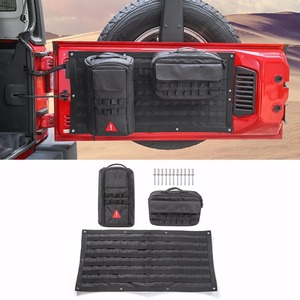  Jeep Wrangler JL JLU JK JKU CJ TJ 1997-2022 tail gate storage bag auger nai The - cargo pocket interior parts accessory 