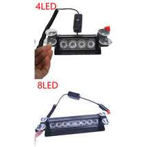 車 汎用 LED ストロボ 点滅 ライト ランプ フォグ 3スタイル カスタム パーツ アクセサリー_画像3