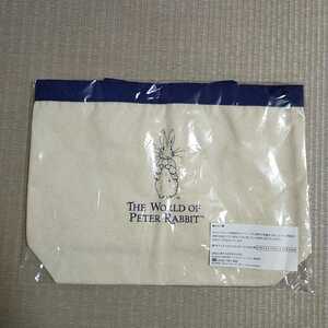  novelty goods Peter Rabbit lunch tote bag W340*H250*D80 unused goods.