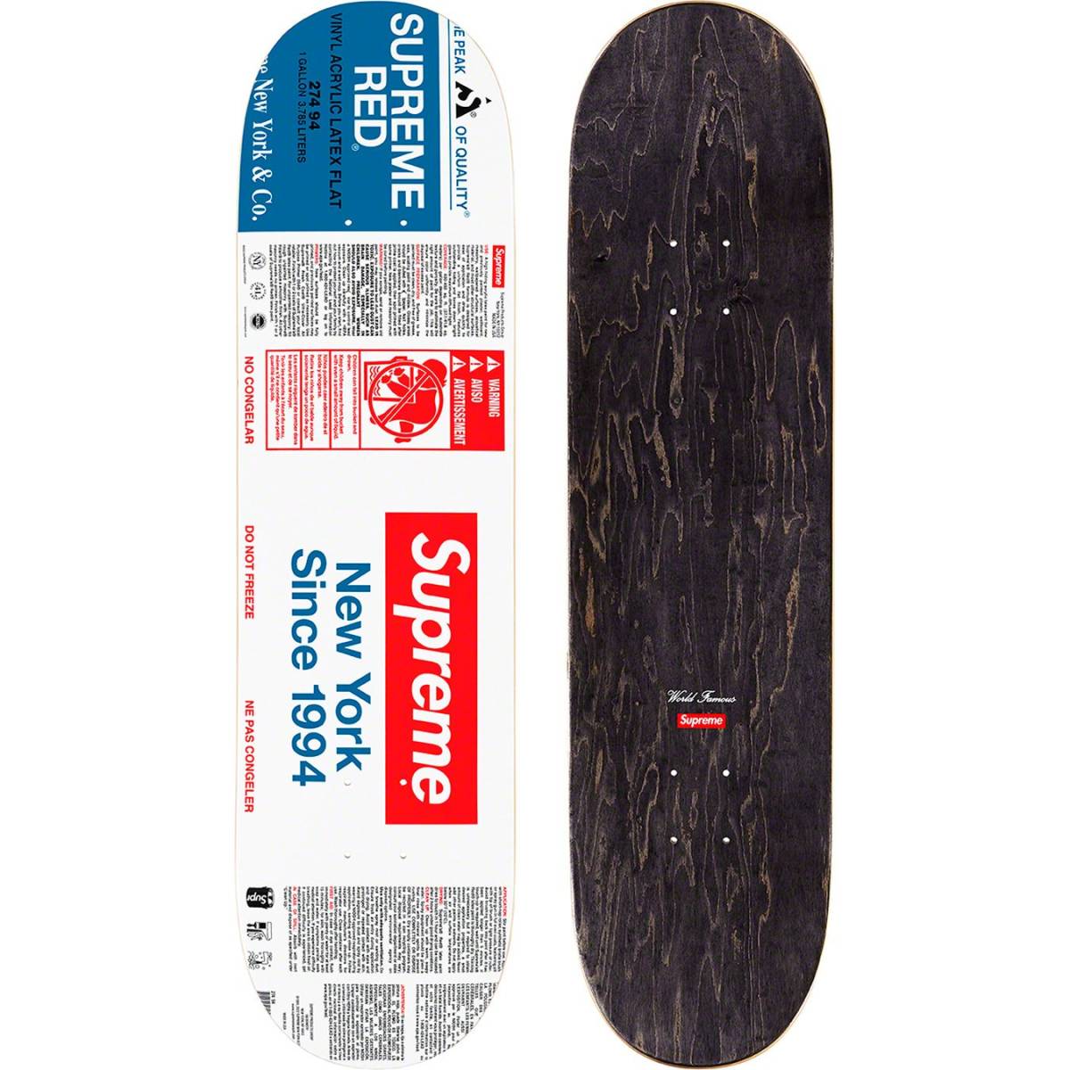 未使用・保管品】Supreme シュプリーム スケートボード ボードのみ