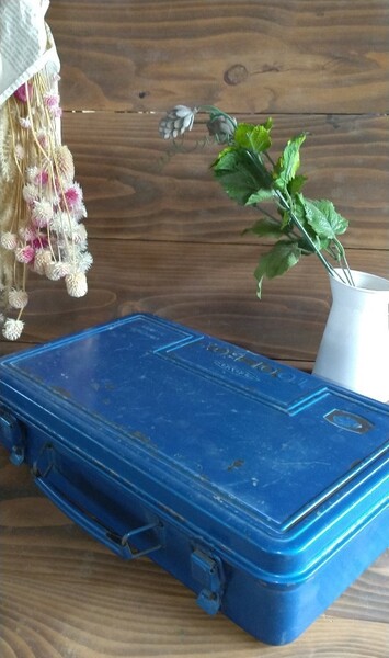 TOYO TOOL BOX 工具入れ スチール ブルー
