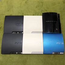 PS3／プレステ3 本体／CECH- 2000A × 2／3000A × 2／3000B × 1／CECHA00 × 1／まとめ ジャンク 6台_画像1