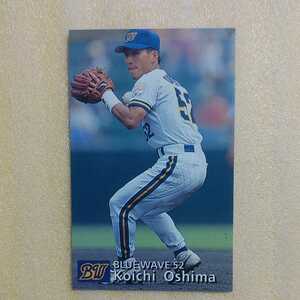 1997 Calbee baseball card N37 Ooshima . one ( Orix )