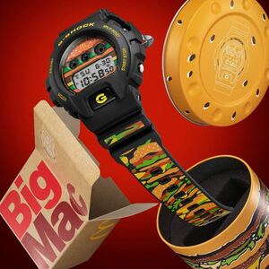  new goods unopened G-SHOCK McDonald's big Mac 50 anniversary commemoration mo Delco labo limitation 1000 piece DW-6900FS