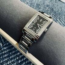 OH済 BVLGARI ブルガリ Rettangolo レッタンゴロ RT45S AUTOMATIC 自動巻 ユニセックス スクエア 腕時計 _画像1