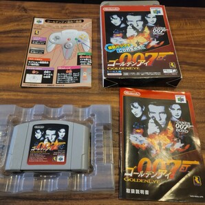 【レア?完品】NINTENDO64 007ゴールデンアイ 説明書等付属