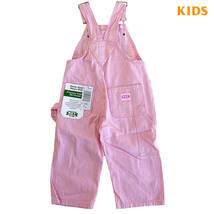 KEY キー　トドラー　オーバーオール　 BIB OVERALL　ピンクストライプ サイズ　4T　ビブ KIDS TODDLER 子供服 キッズ_画像2