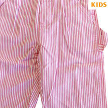 KEY キー　トドラー　オーバーオール　 BIB OVERALL　ピンクストライプ サイズ 6　ビブ KIDS TODDLER 子供服 キッズ_画像6