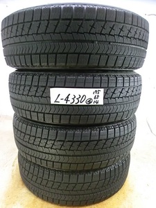 L-4330 中古スタッドレス ブリヂストン BLIZZAK VRX 175/65R14 82Q (4本)