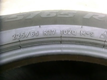 L-3945 中古スタッドレス ピレリ ICE ASIMMETRICO 225/65R17 102Q (4本)_画像4