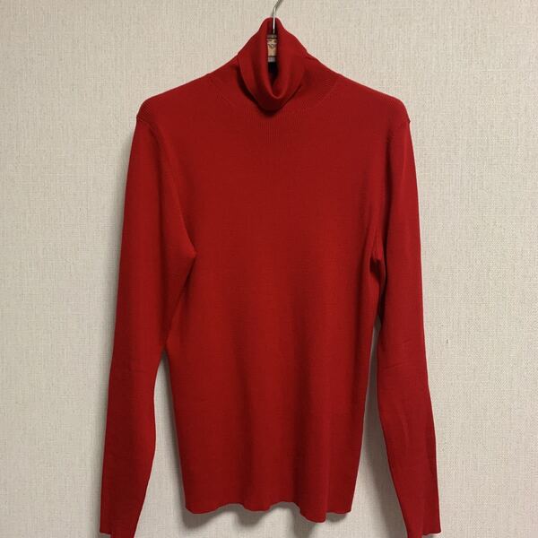 RL PURPLE LABEL ラルフローレン パープルレーベル タートルネック ニット ”Powered by RLX” SIZE :M着丈65.5/身幅49/肩幅37/袖丈63