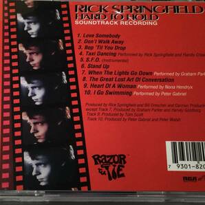 廃盤/CD/AOR/リック・スプリングフィールド/ハード・トゥ・ホールド #ランディ・クロフォード/ピーター・ガブリエル/ノナ・ヘンドリックスの画像2
