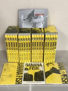 【I336y】《状態良好》BANANA FISH 復刻版全1～4BOX（全20巻）＋Special吉田秋生本 特典完備　非売品ポストカード付【中古コミックセット】